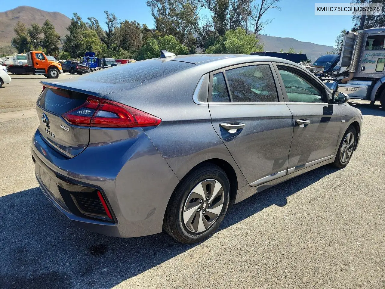2017 HYUNDAI IONIQ VIN KMHC75LC3HU057675 — фото 3