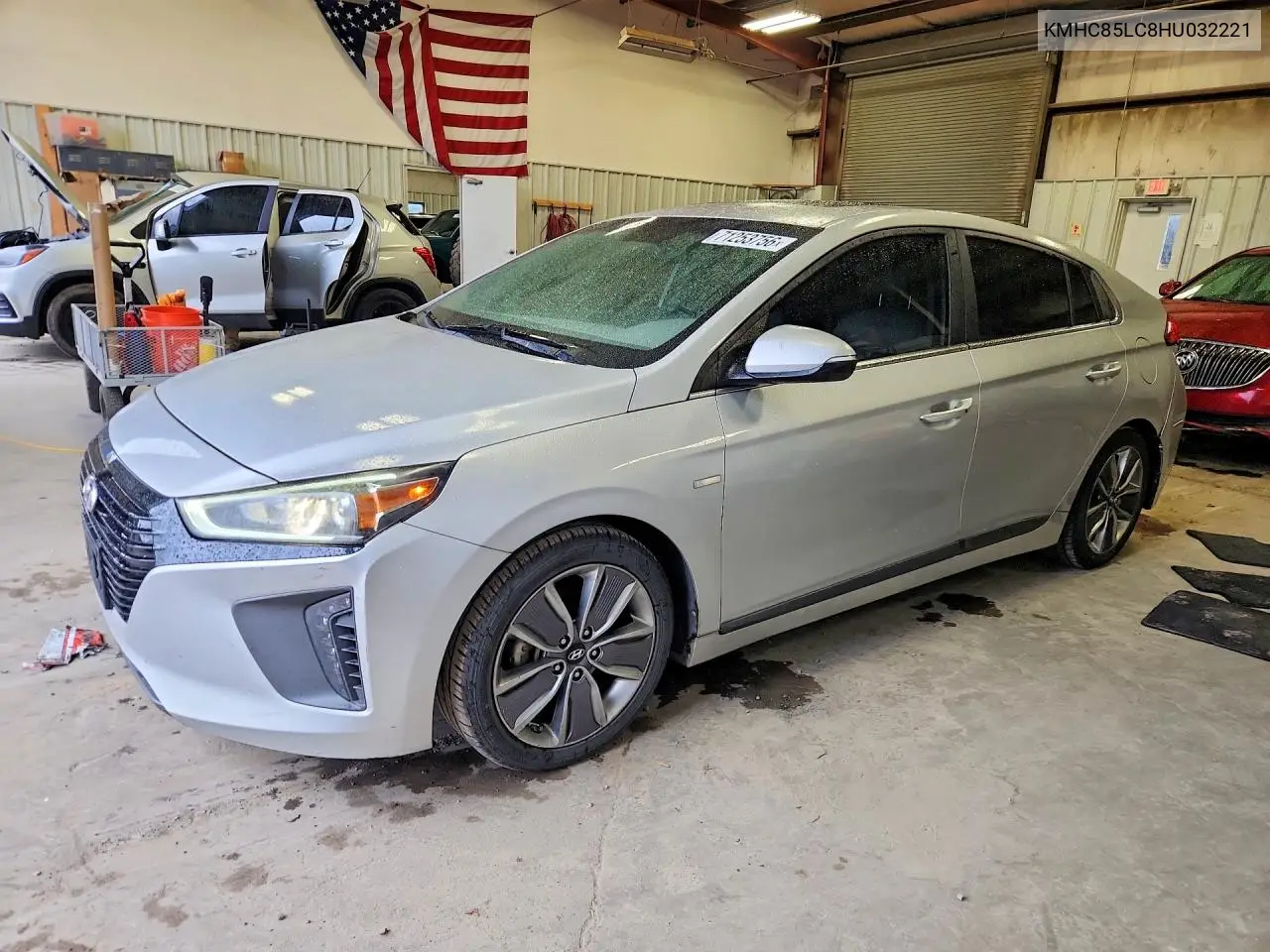 HYUNDAI IONIQ 2017, VIN KMHC85LC8HU032221