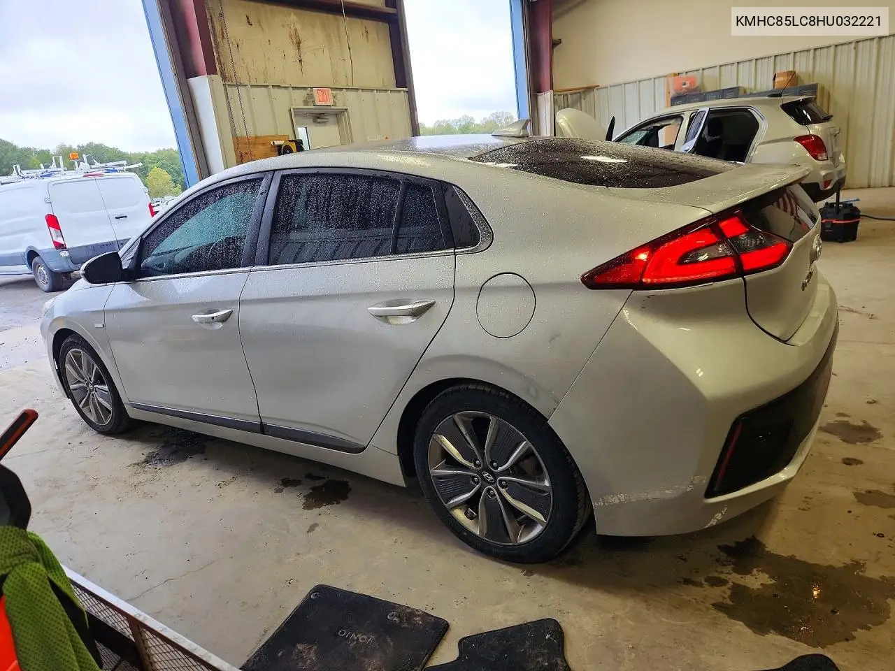 2017 HYUNDAI IONIQ VIN KMHC85LC8HU032221 — фото 2