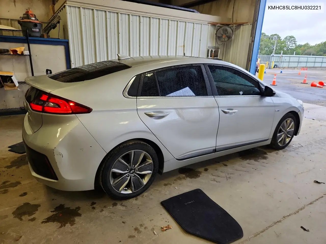 2017 HYUNDAI IONIQ VIN KMHC85LC8HU032221 — фото 3