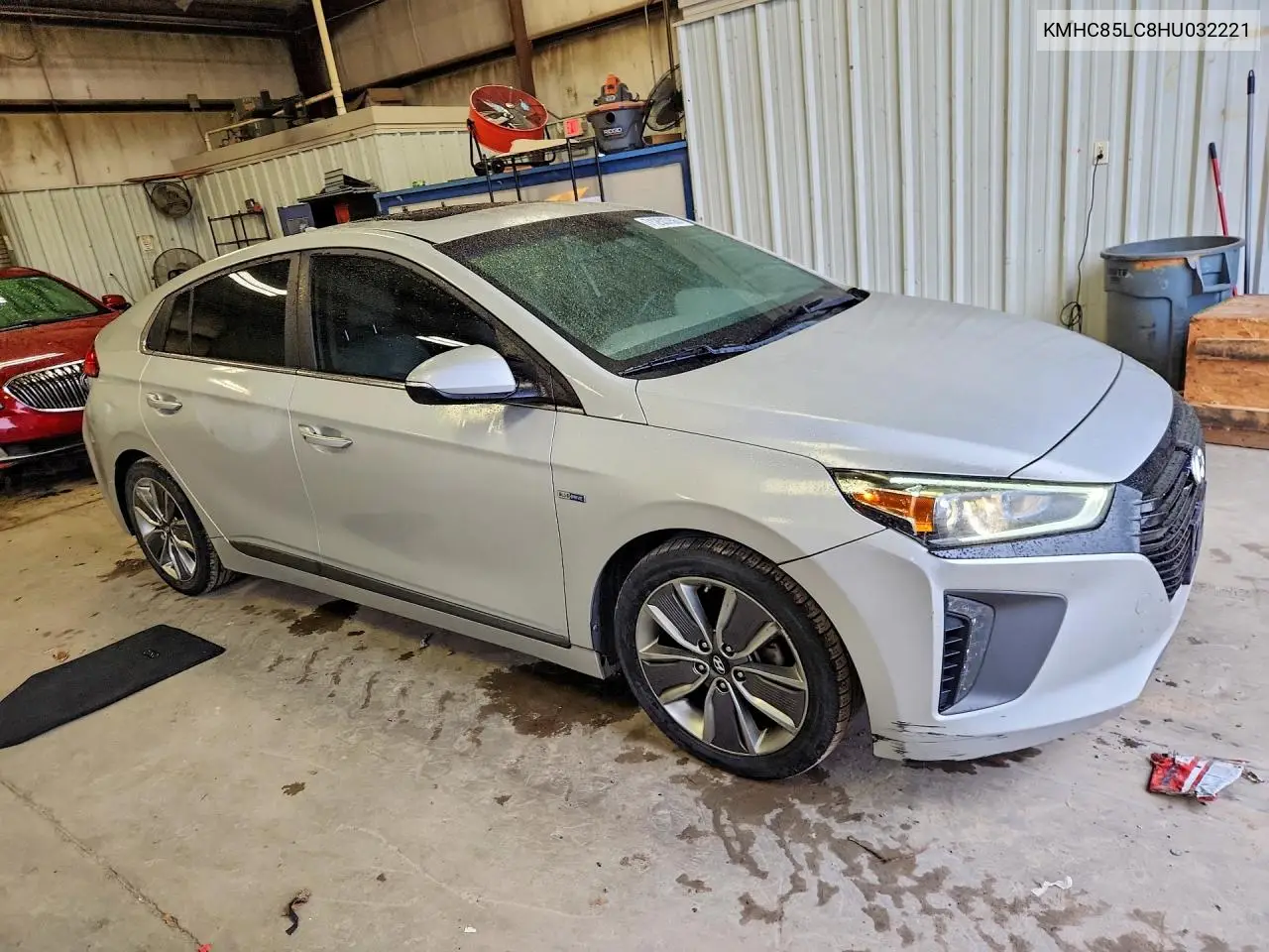 2017 HYUNDAI IONIQ VIN KMHC85LC8HU032221 — фото 4
