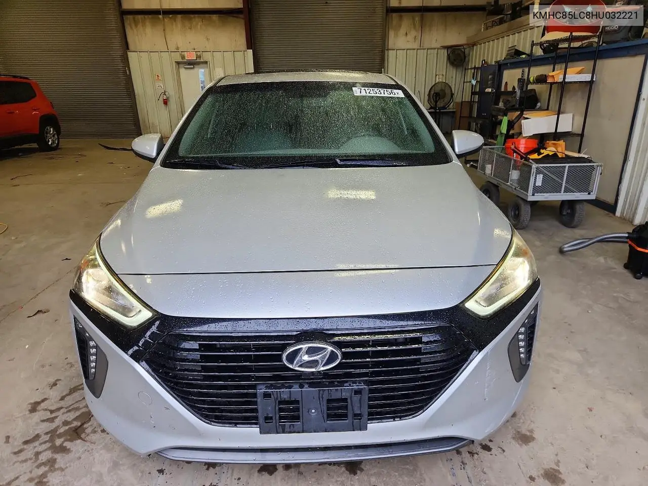2017 HYUNDAI IONIQ VIN KMHC85LC8HU032221 — фото 5