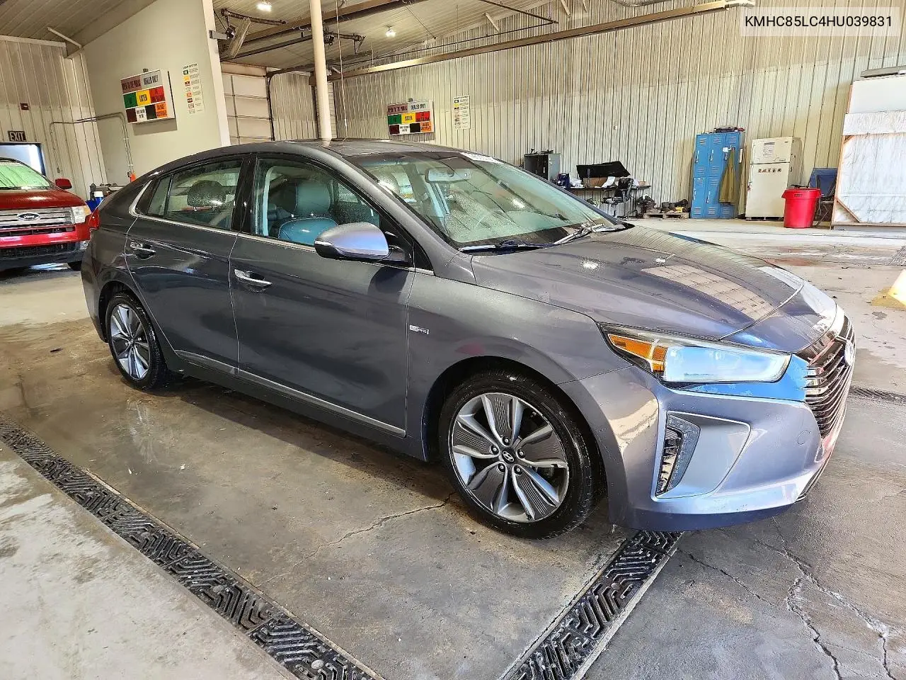 2017 HYUNDAI IONIQ VIN KMHC85LC4HU039831 — фото 4