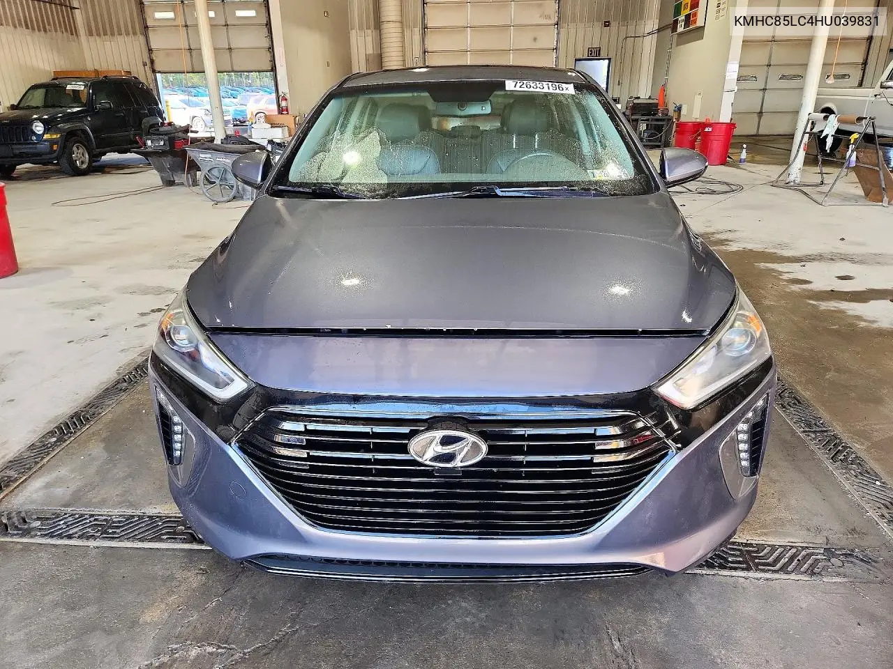2017 HYUNDAI IONIQ VIN KMHC85LC4HU039831 — фото 5