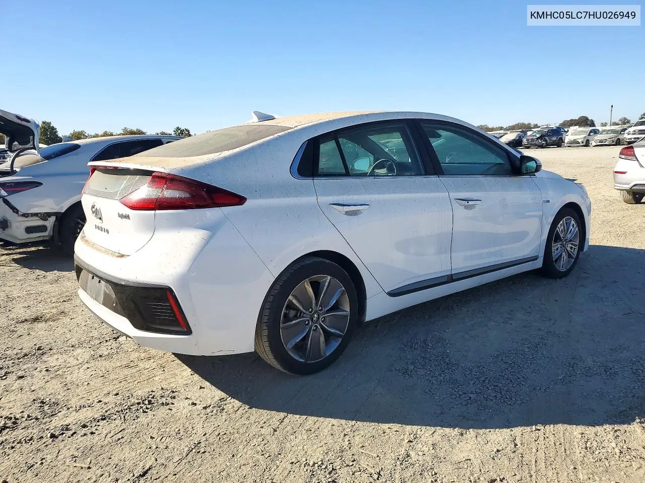 2017 HYUNDAI IONIQ VIN KMHC05LC7HU026949 — фото 3