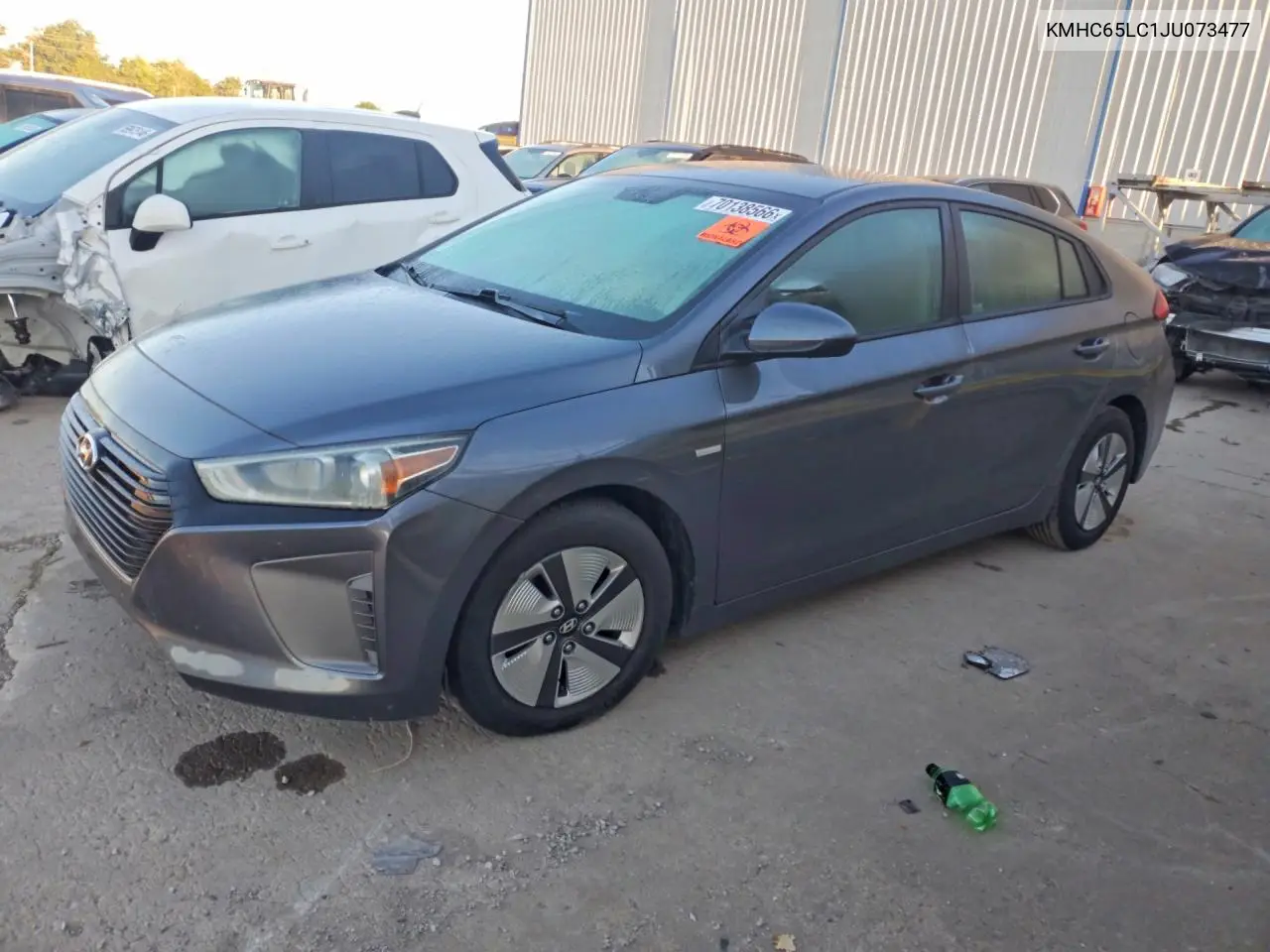 HYUNDAI IONIQ 2018, VIN KMHC65LC1JU073477