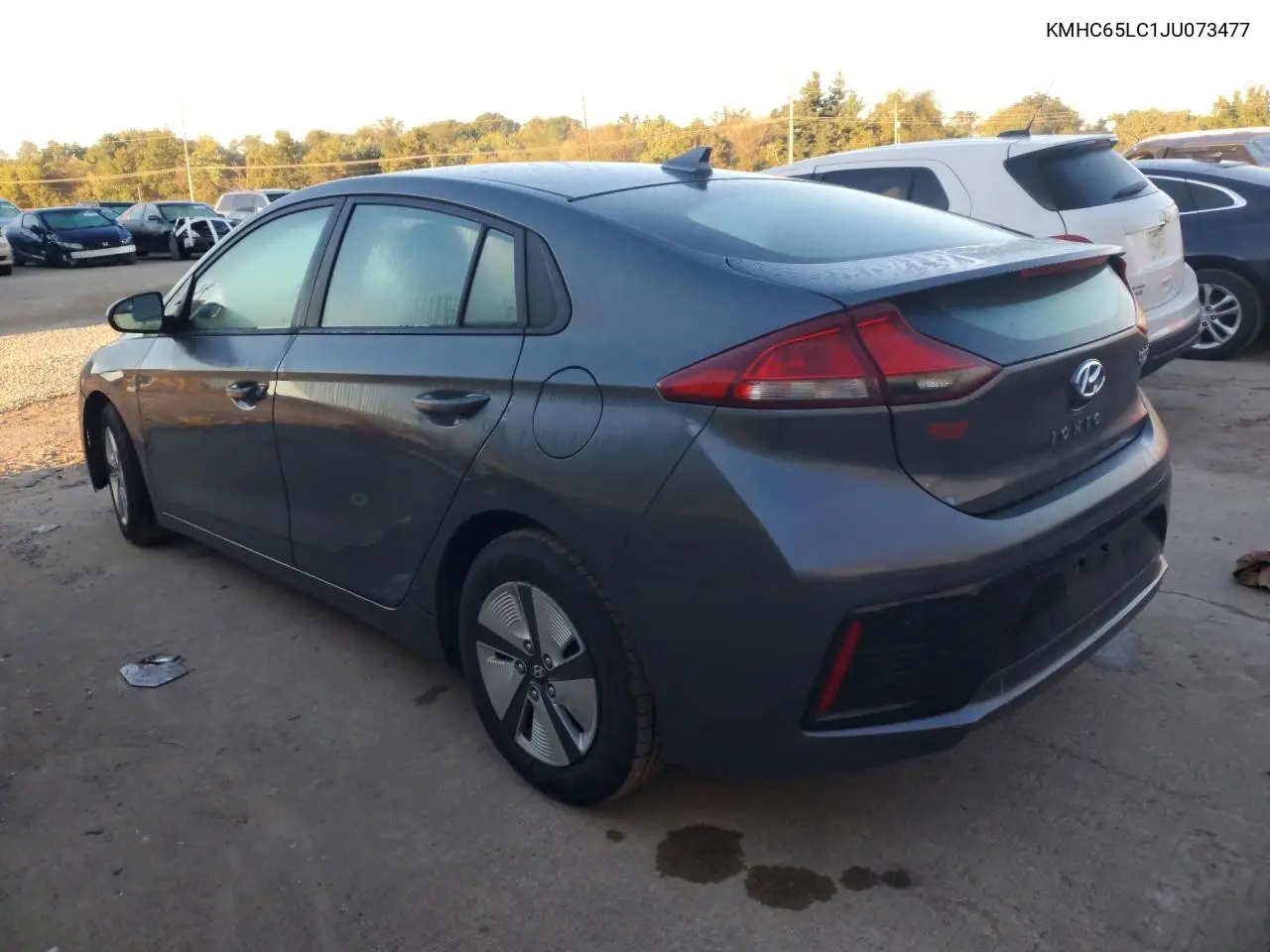 2018 HYUNDAI IONIQ VIN KMHC65LC1JU073477 — фото 2