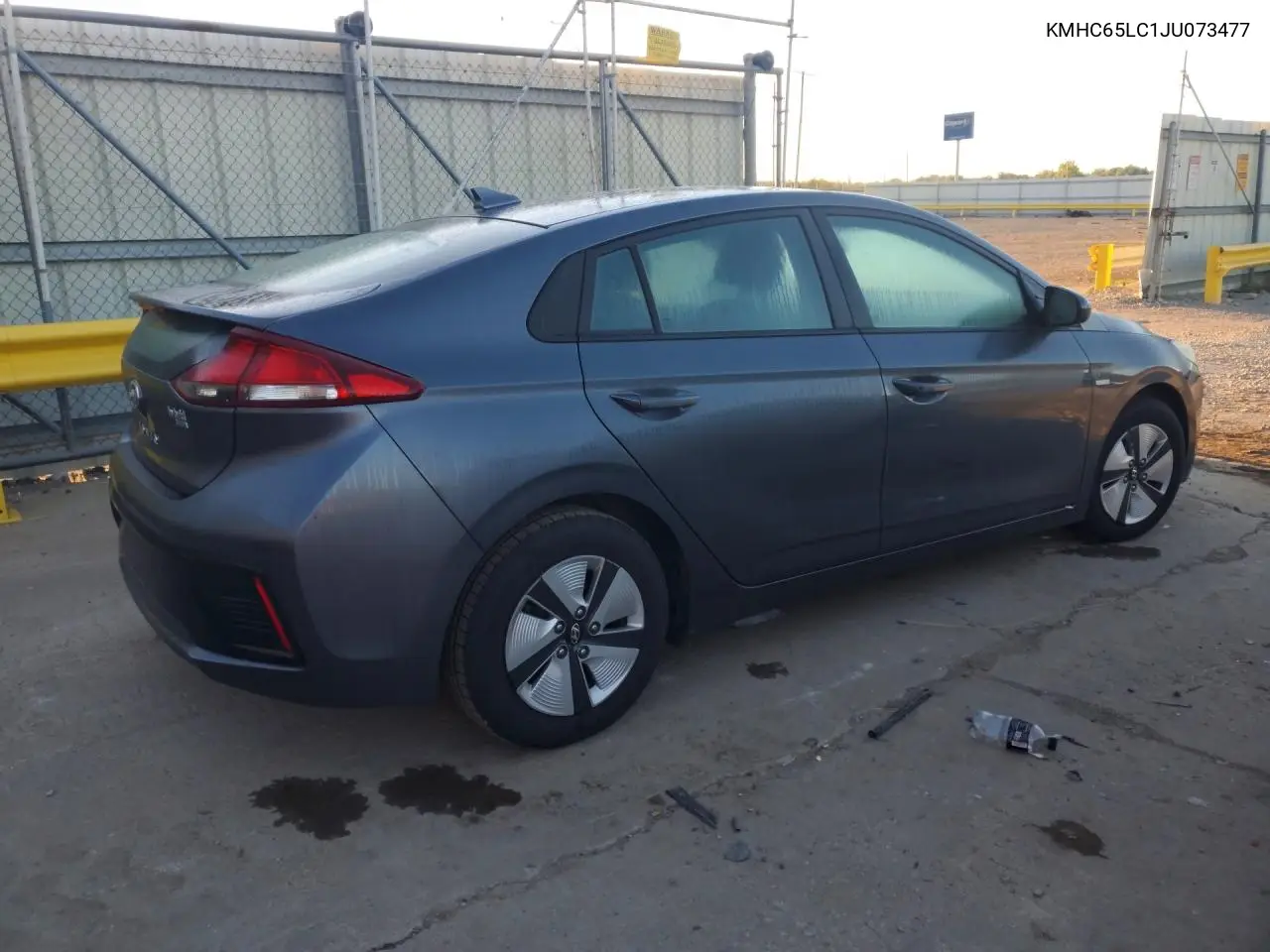 2018 HYUNDAI IONIQ VIN KMHC65LC1JU073477 — фото 3