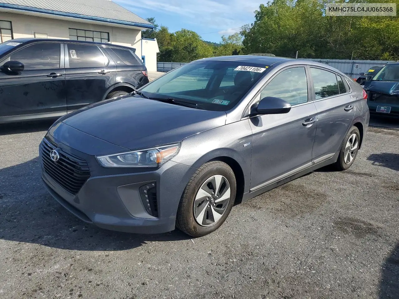 HYUNDAI IONIQ 2018, VIN KMHC75LC4JU065368