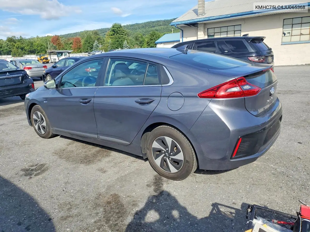 2018 HYUNDAI IONIQ VIN KMHC75LC4JU065368 — фото 2