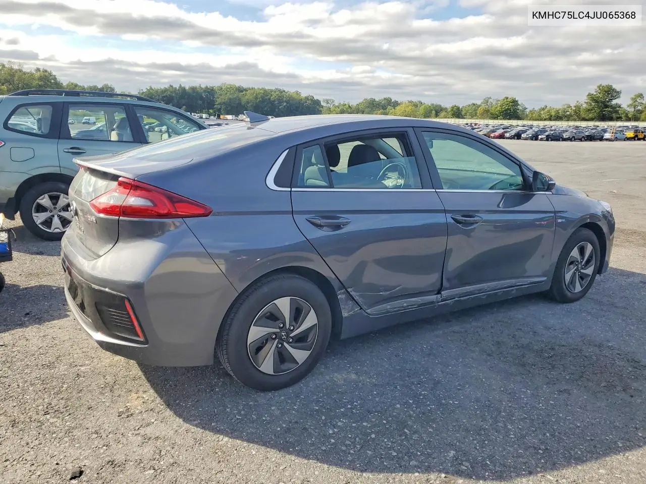 2018 HYUNDAI IONIQ VIN KMHC75LC4JU065368 — фото 3