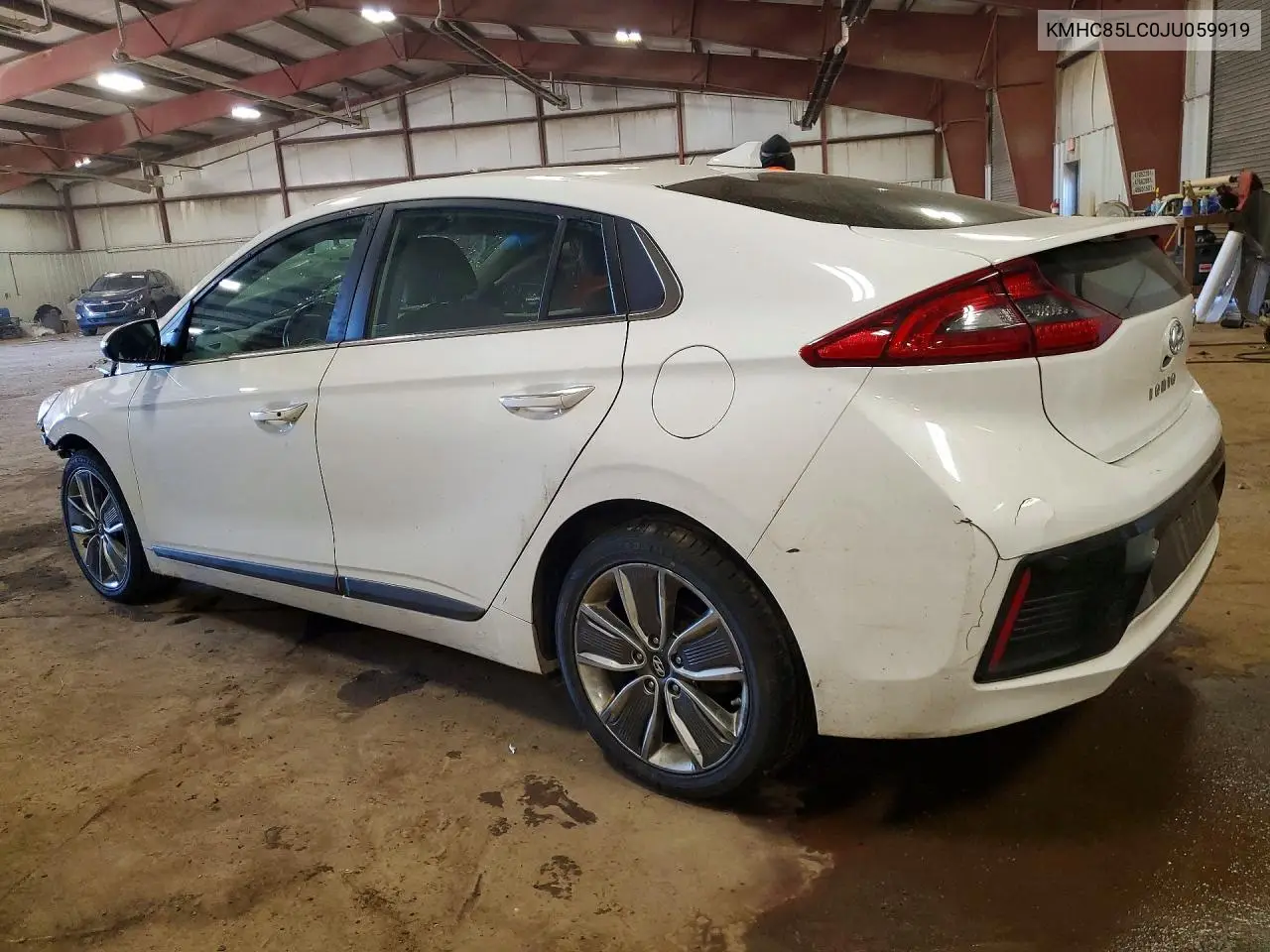 2018 HYUNDAI IONIQ VIN KMHC85LC0JU059919 — фото 2