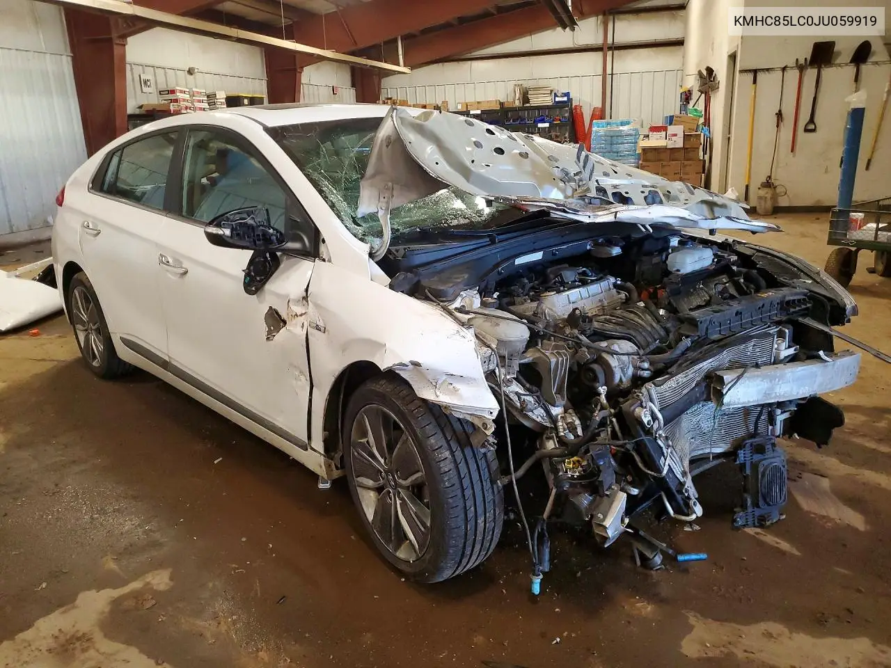 2018 HYUNDAI IONIQ VIN KMHC85LC0JU059919 — фото 4