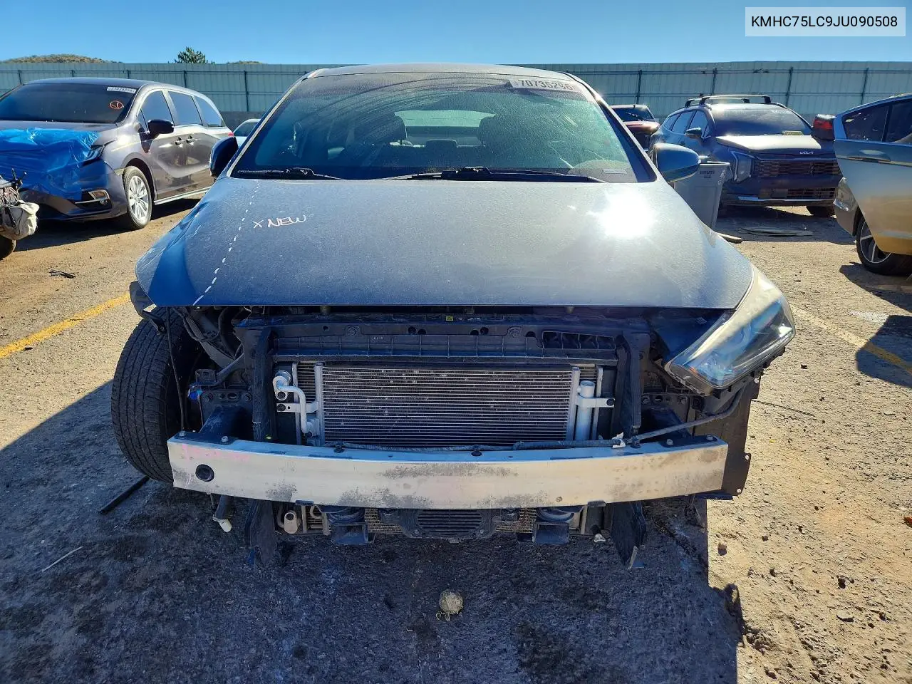 2018 HYUNDAI IONIQ VIN KMHC75LC9JU090508 — фото 5