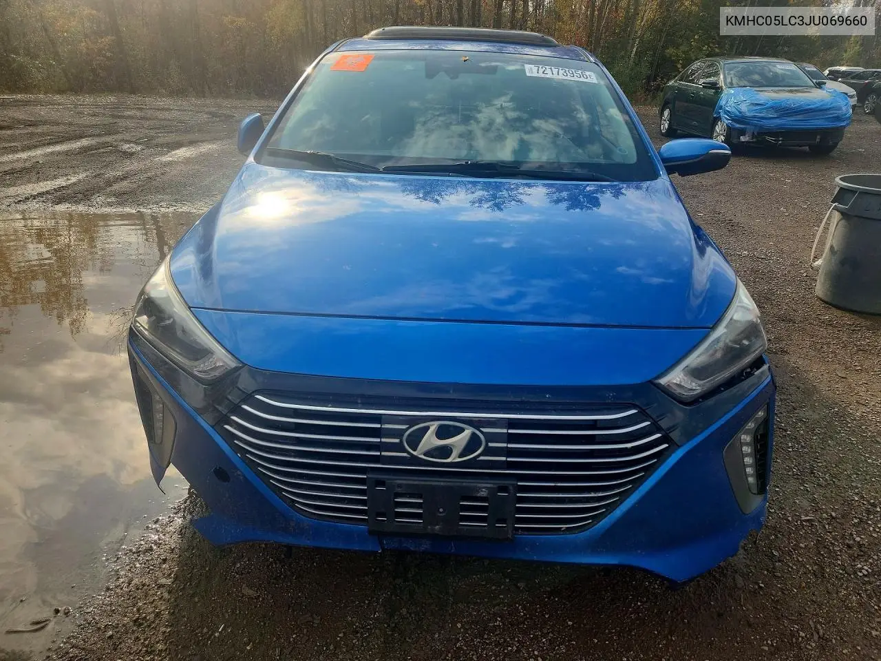2018 HYUNDAI IONIQ VIN KMHC05LC3JU069660 — фото 5