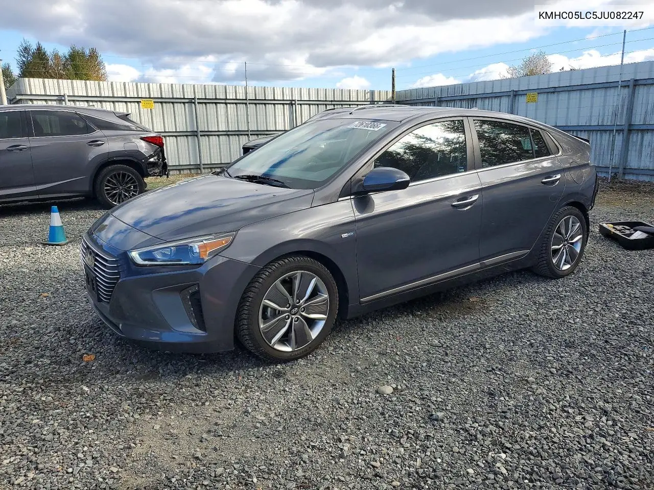 HYUNDAI IONIQ 2018, VIN KMHC05LC5JU082247