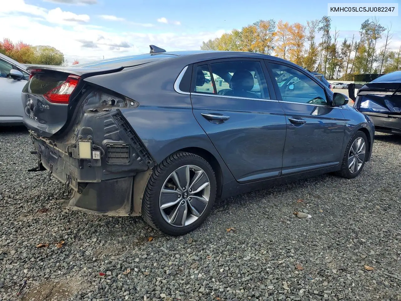 2018 HYUNDAI IONIQ VIN KMHC05LC5JU082247 — фото 3