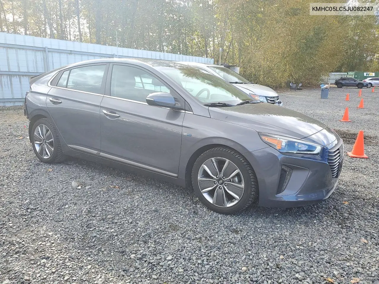 2018 HYUNDAI IONIQ VIN KMHC05LC5JU082247 — фото 4