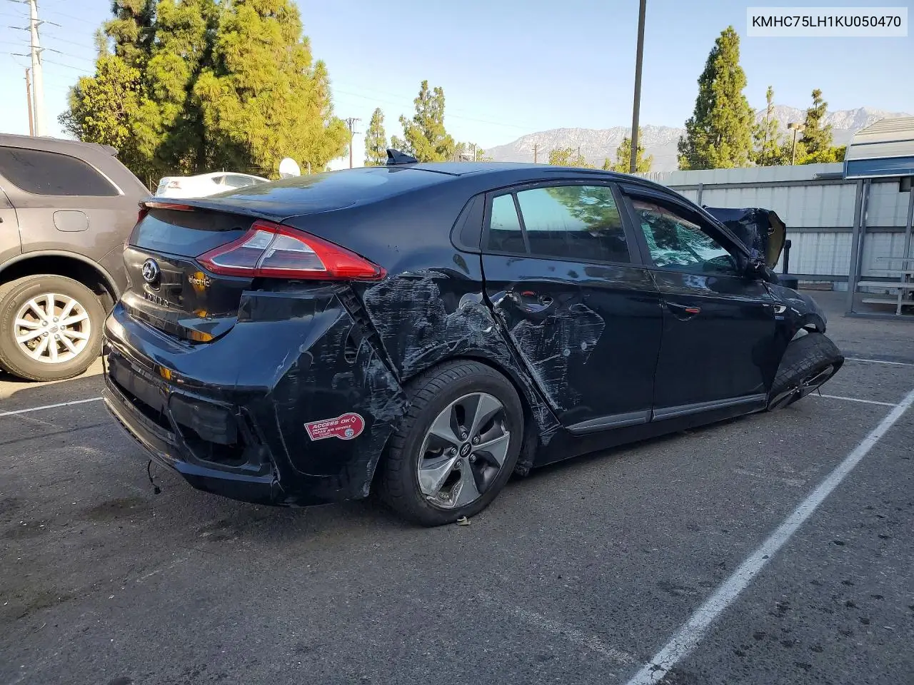 2019 HYUNDAI IONIQ VIN KMHC75LH1KU050470 — фото 3