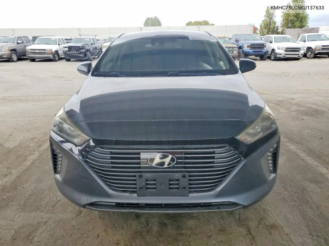 2019 HYUNDAI IONIQ VIN KMHC75LC5KU137633 — фото 5