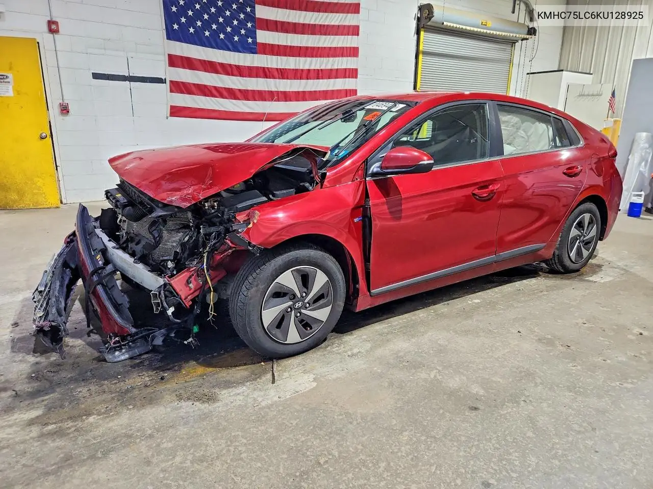 HYUNDAI IONIQ 2019, VIN KMHC75LC6KU128925