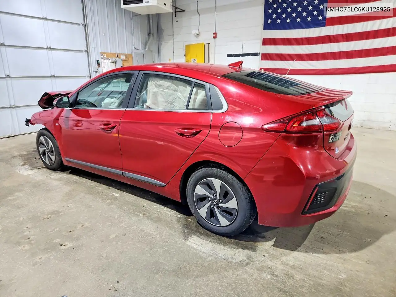 2019 HYUNDAI IONIQ VIN KMHC75LC6KU128925 — фото 2