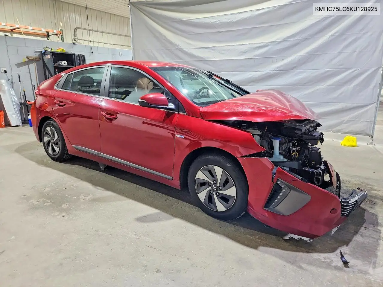 2019 HYUNDAI IONIQ VIN KMHC75LC6KU128925 — фото 4