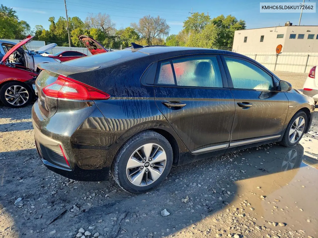 2019 HYUNDAI IONIQ VIN KMHC65LD6KU172662 — фото 3