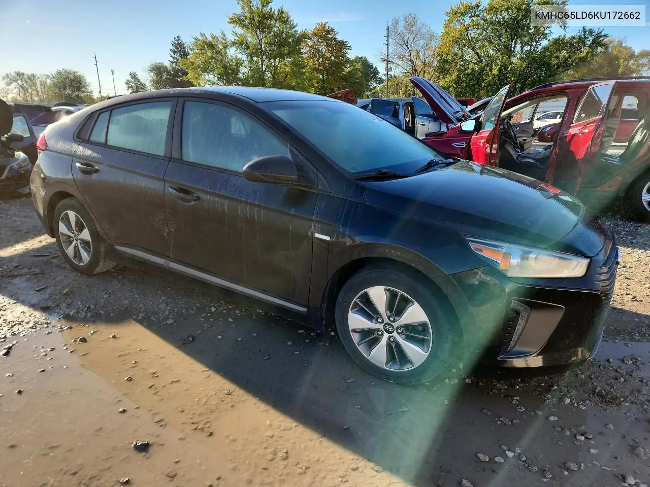 2019 HYUNDAI IONIQ VIN KMHC65LD6KU172662 — фото 4