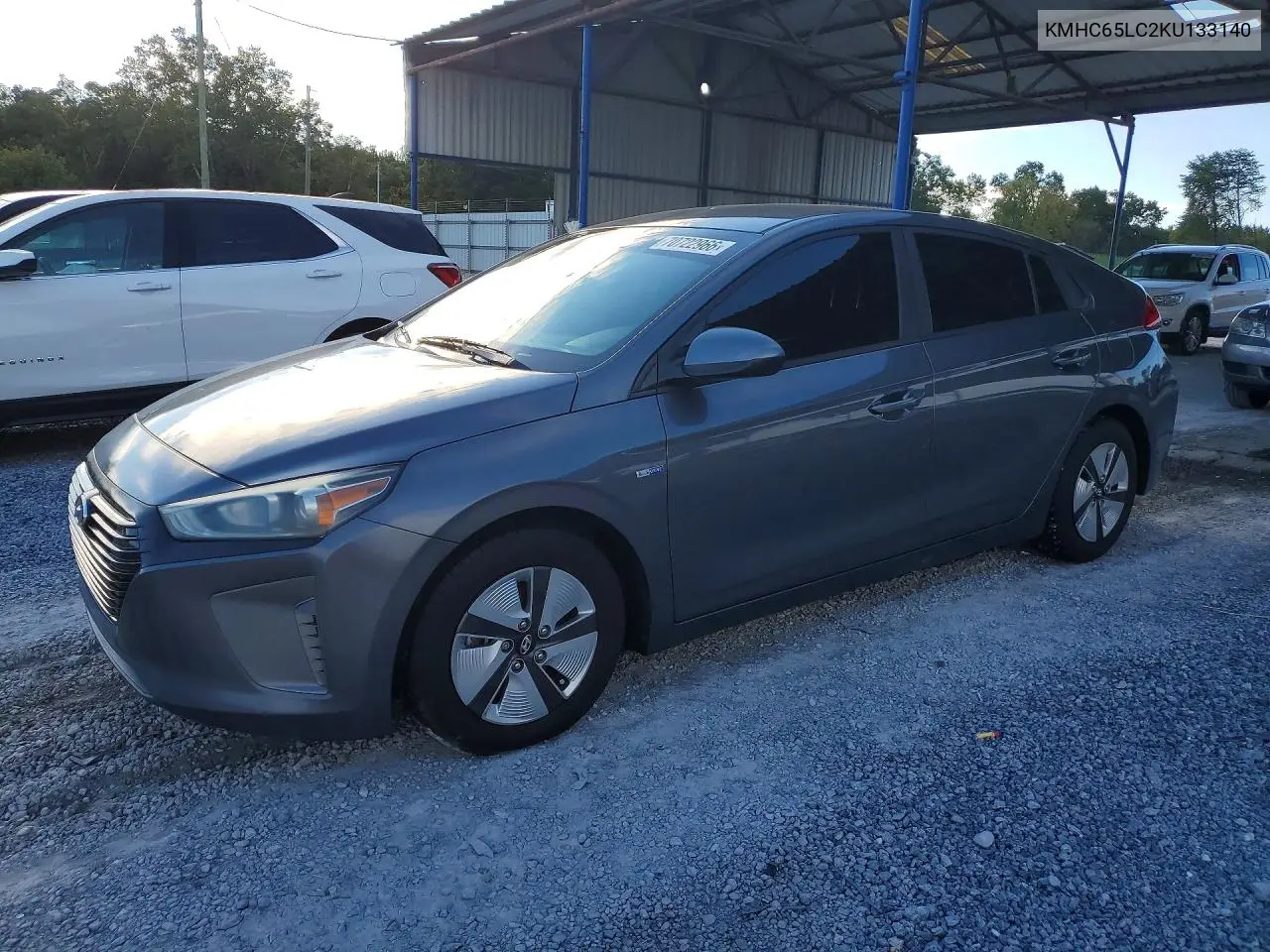 HYUNDAI IONIQ 2019, VIN KMHC65LC2KU133140