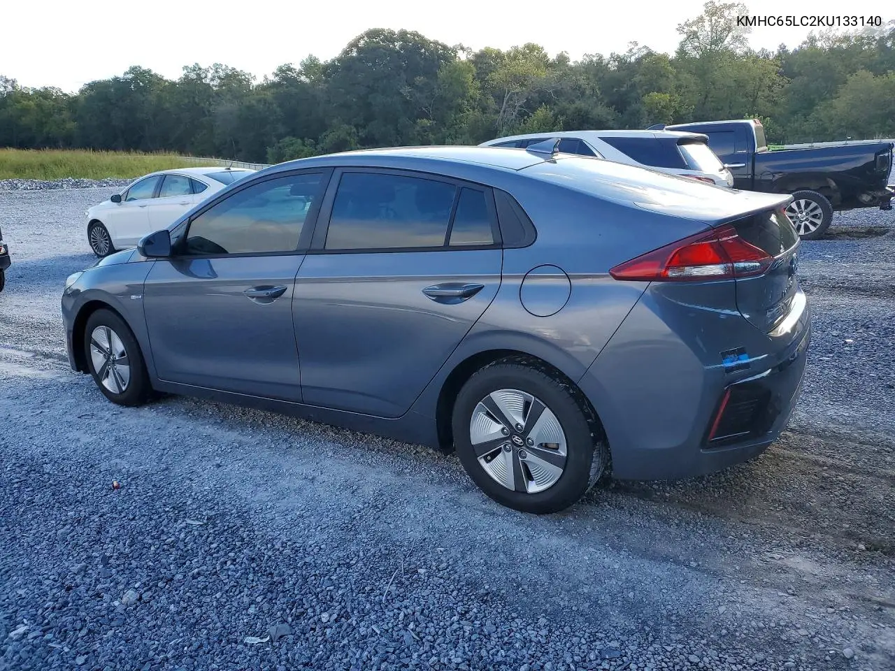 2019 HYUNDAI IONIQ VIN KMHC65LC2KU133140 — фото 2