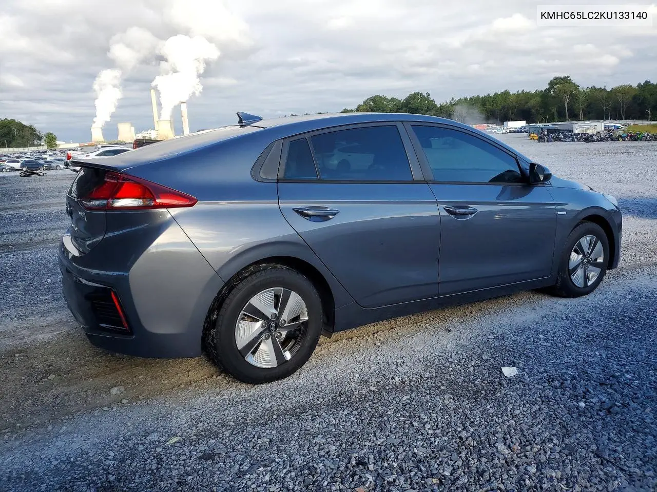 2019 HYUNDAI IONIQ VIN KMHC65LC2KU133140 — фото 3