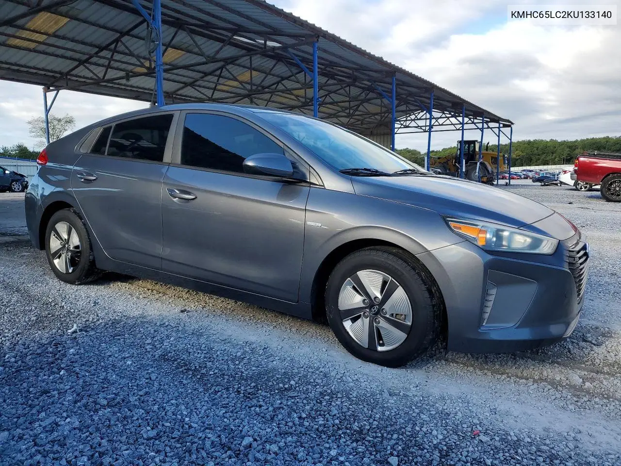 2019 HYUNDAI IONIQ VIN KMHC65LC2KU133140 — фото 4