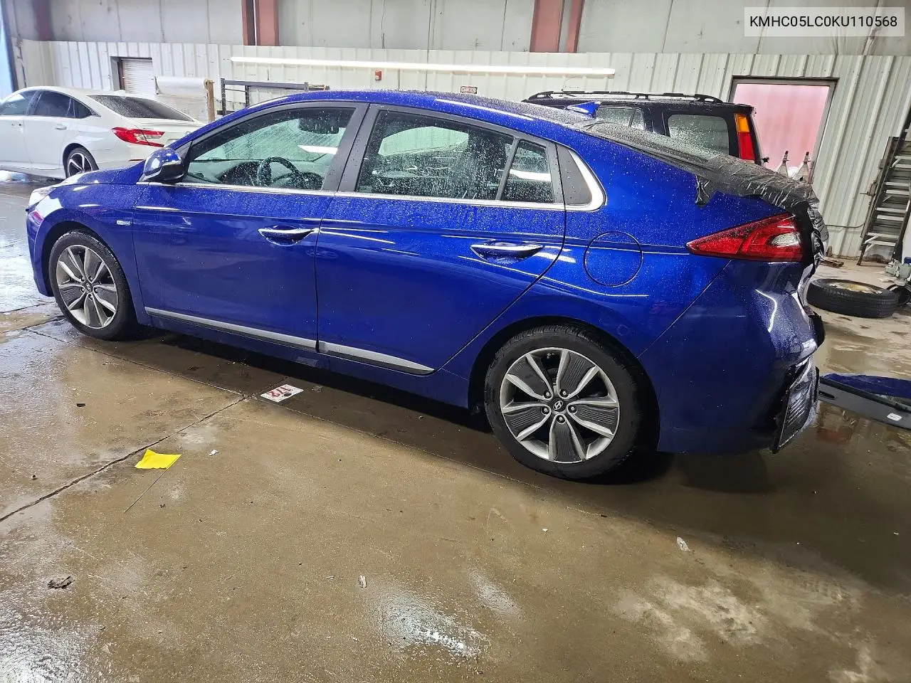 2019 HYUNDAI IONIQ VIN KMHC05LC0KU110568 — фото 2