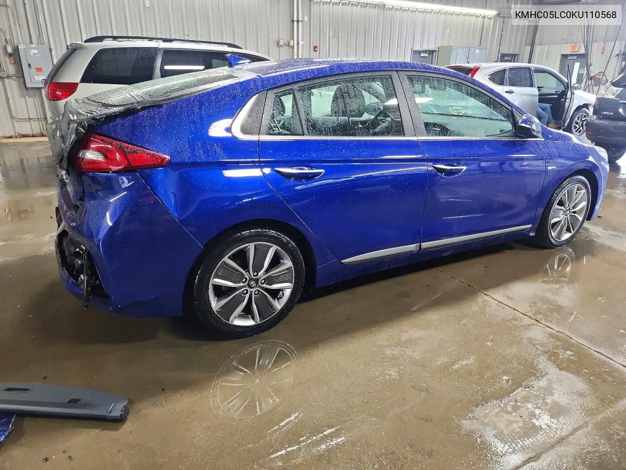 2019 HYUNDAI IONIQ VIN KMHC05LC0KU110568 — фото 3