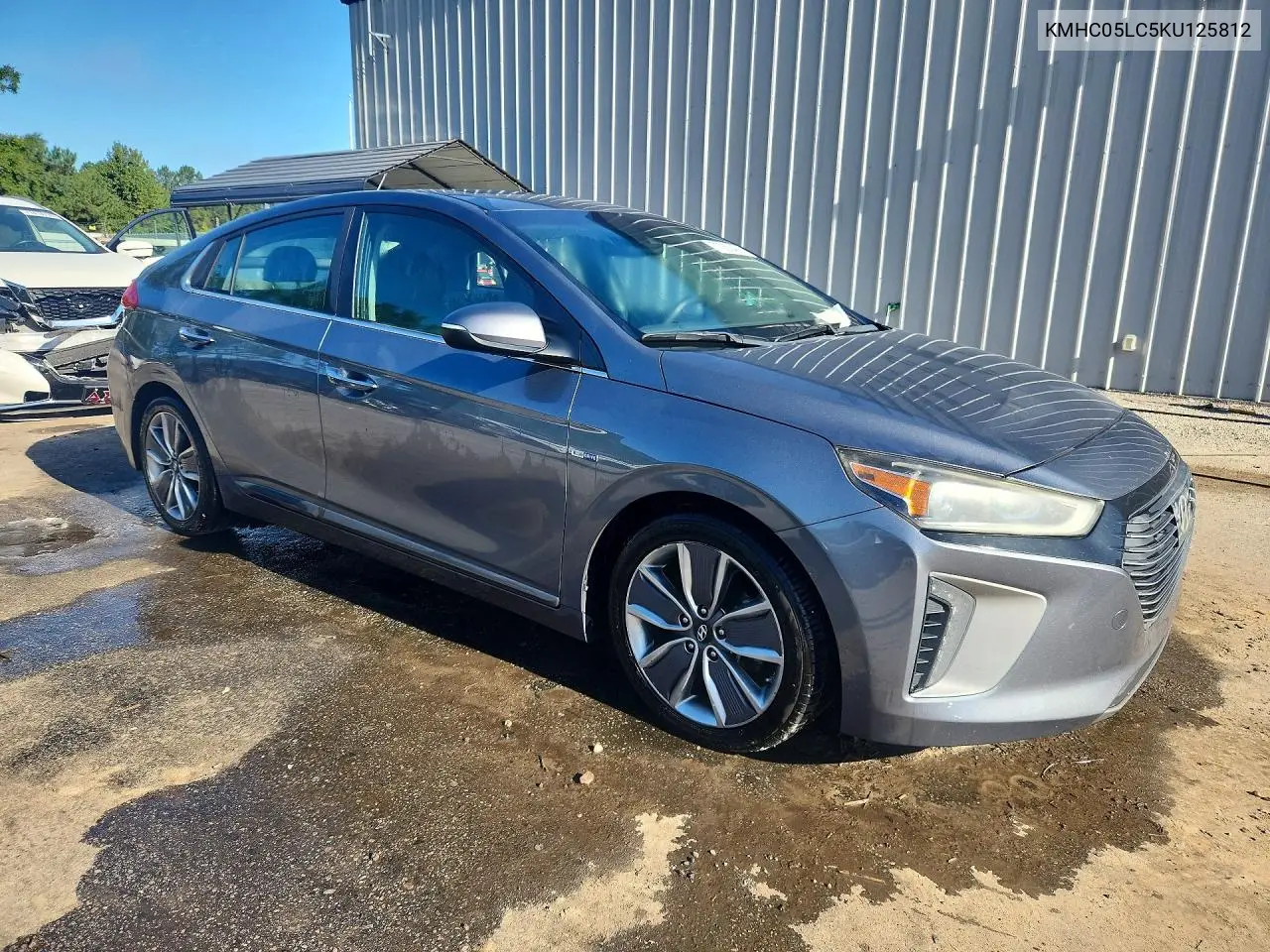 2019 HYUNDAI IONIQ VIN KMHC05LC5KU125812 — фото 4