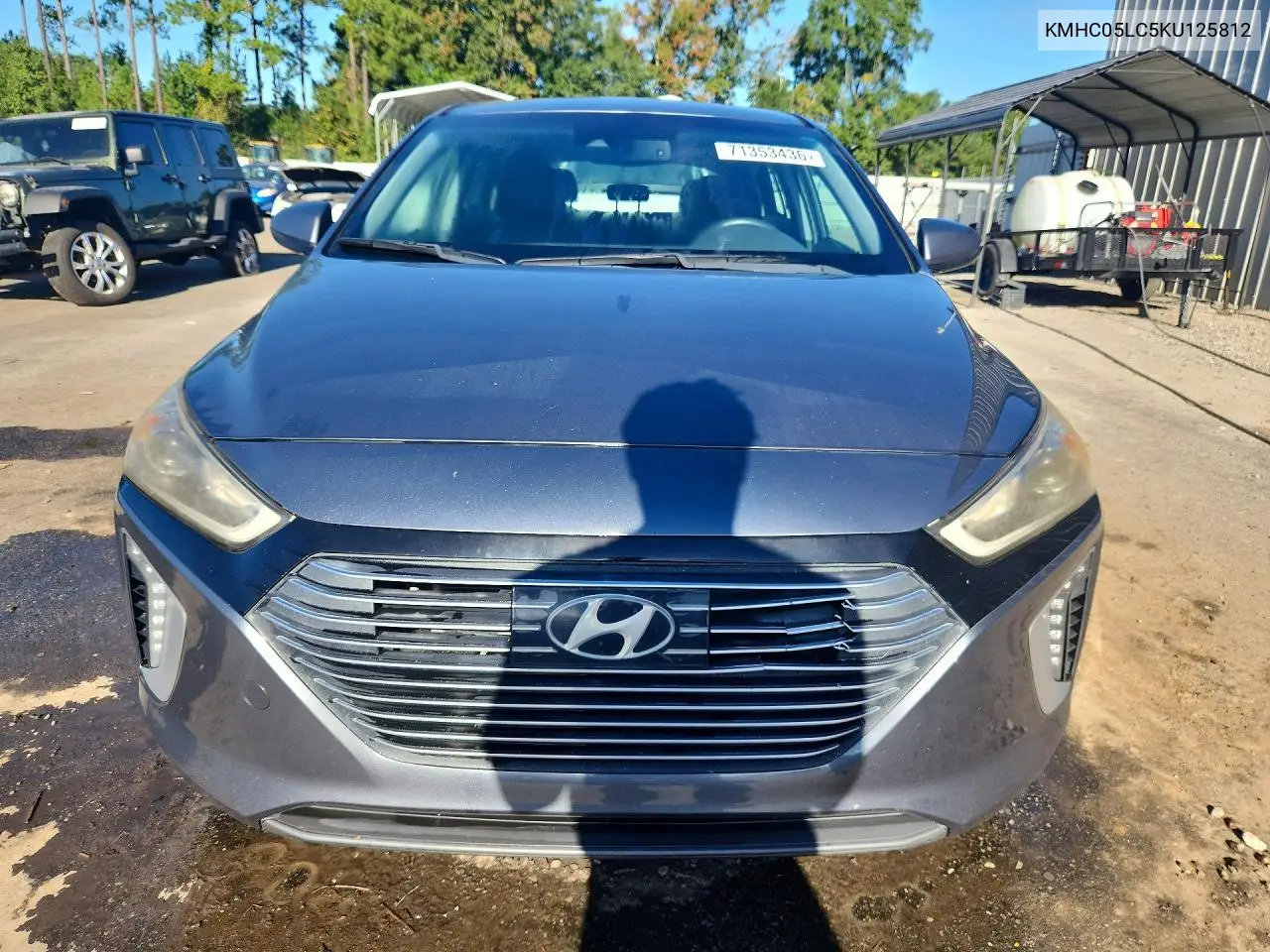 2019 HYUNDAI IONIQ VIN KMHC05LC5KU125812 — фото 5