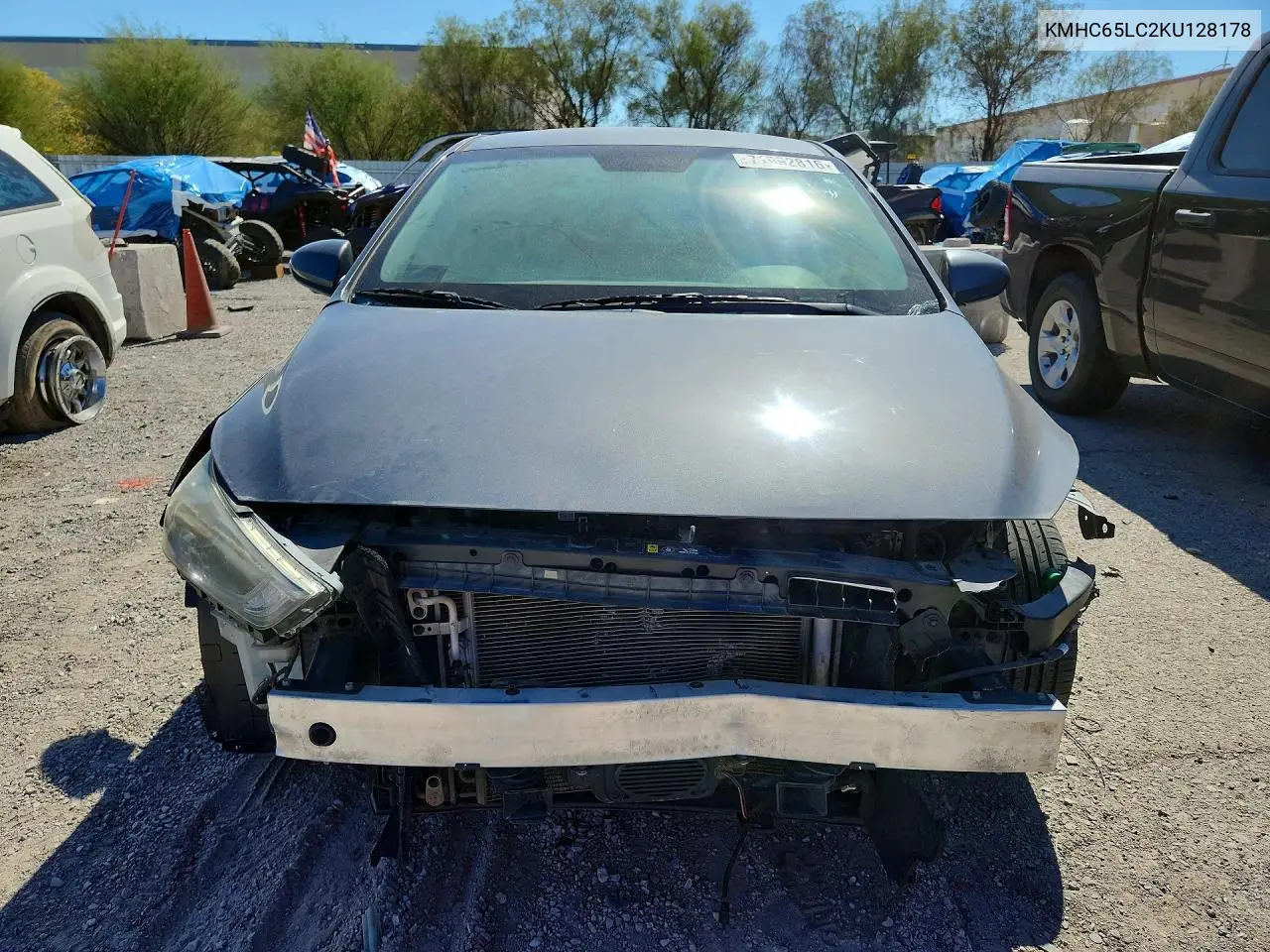 2019 HYUNDAI IONIQ VIN KMHC65LC2KU128178 — фото 5