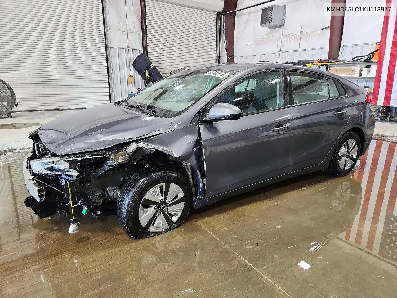 HYUNDAI IONIQ 2019, VIN KMHC65LC1KU113977