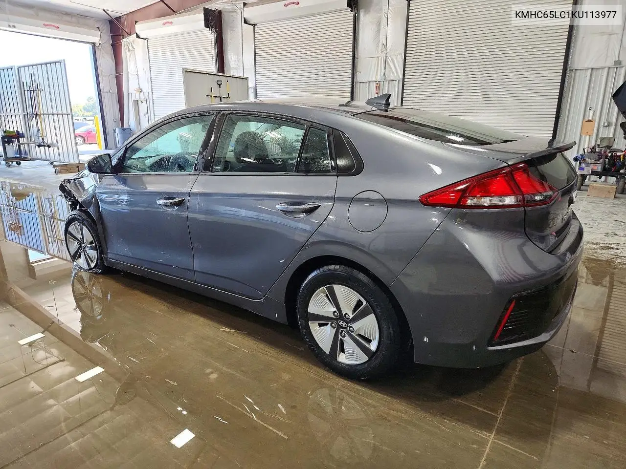 2019 HYUNDAI IONIQ VIN KMHC65LC1KU113977 — фото 2