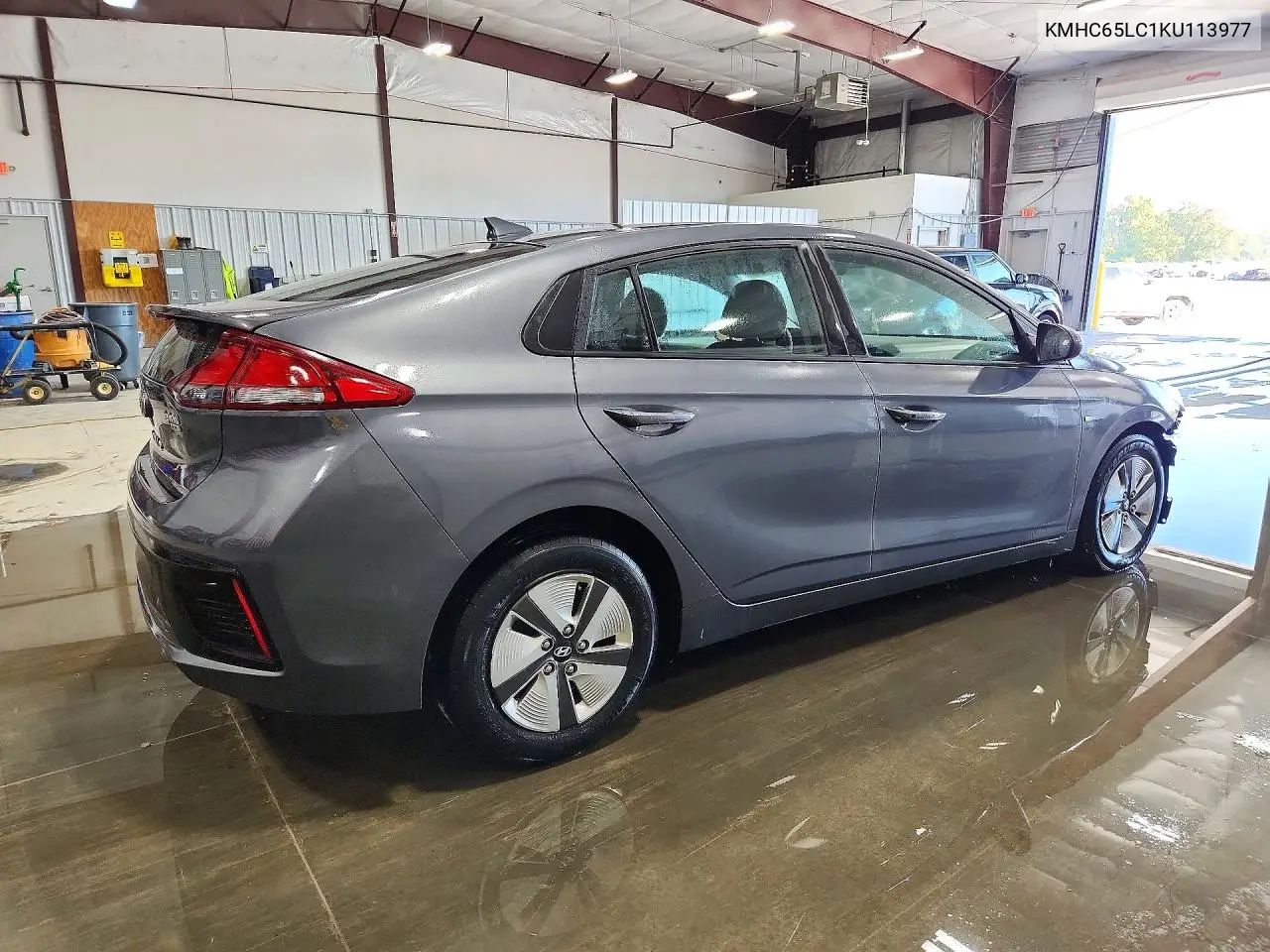2019 HYUNDAI IONIQ VIN KMHC65LC1KU113977 — фото 3