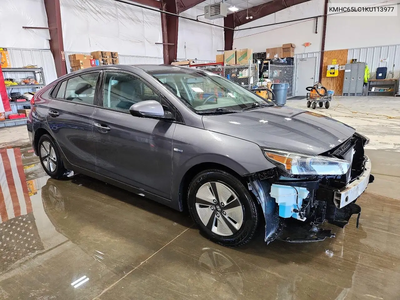 2019 HYUNDAI IONIQ VIN KMHC65LC1KU113977 — фото 4
