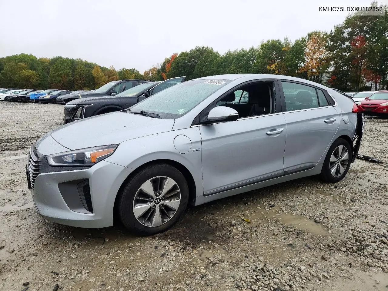 HYUNDAI IONIQ 2019, VIN KMHC75LDXKU182852