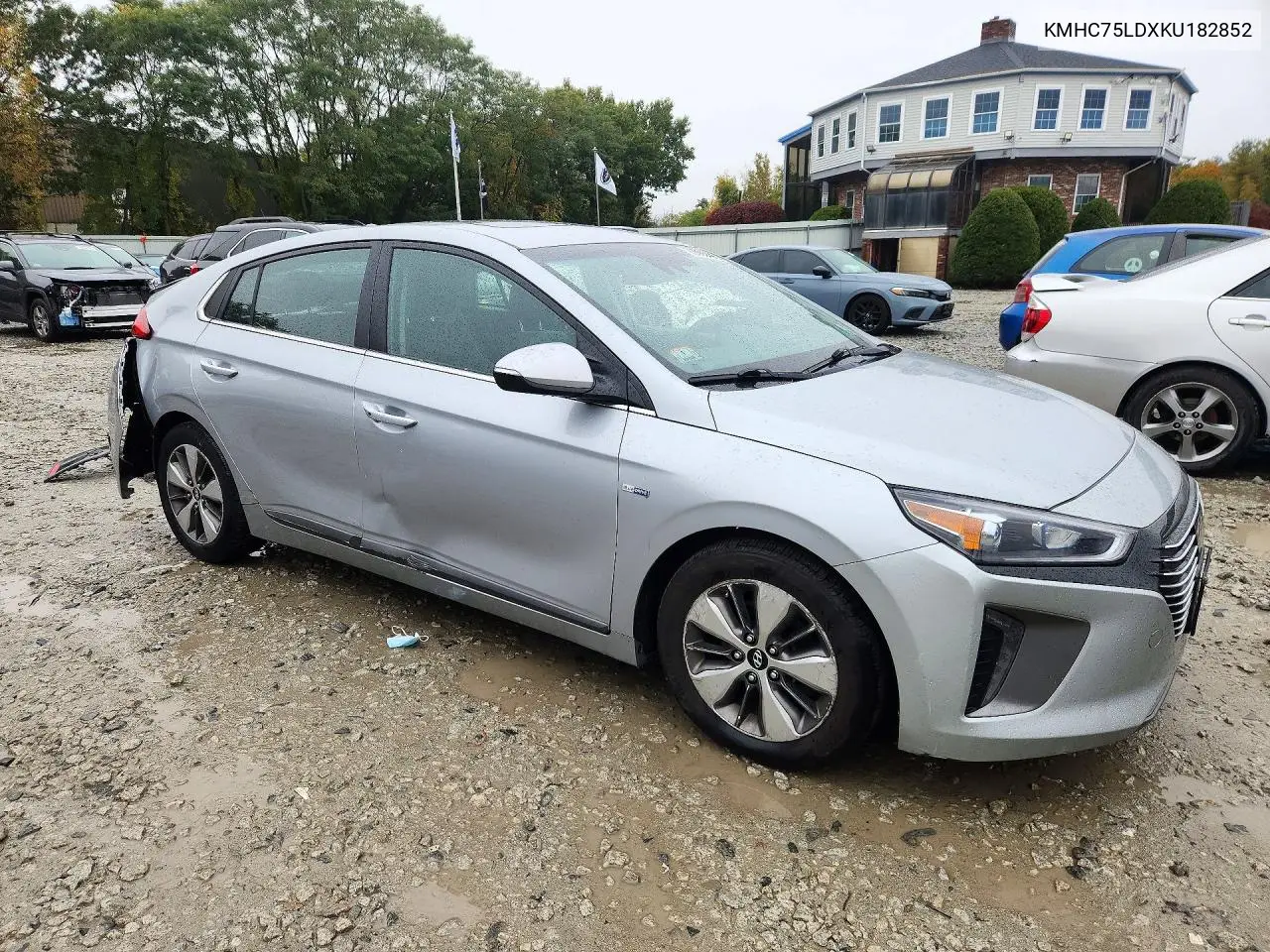 2019 HYUNDAI IONIQ VIN KMHC75LDXKU182852 — фото 4