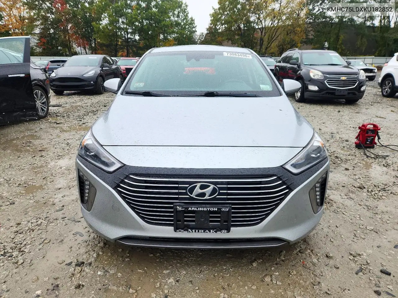 2019 HYUNDAI IONIQ VIN KMHC75LDXKU182852 — фото 5