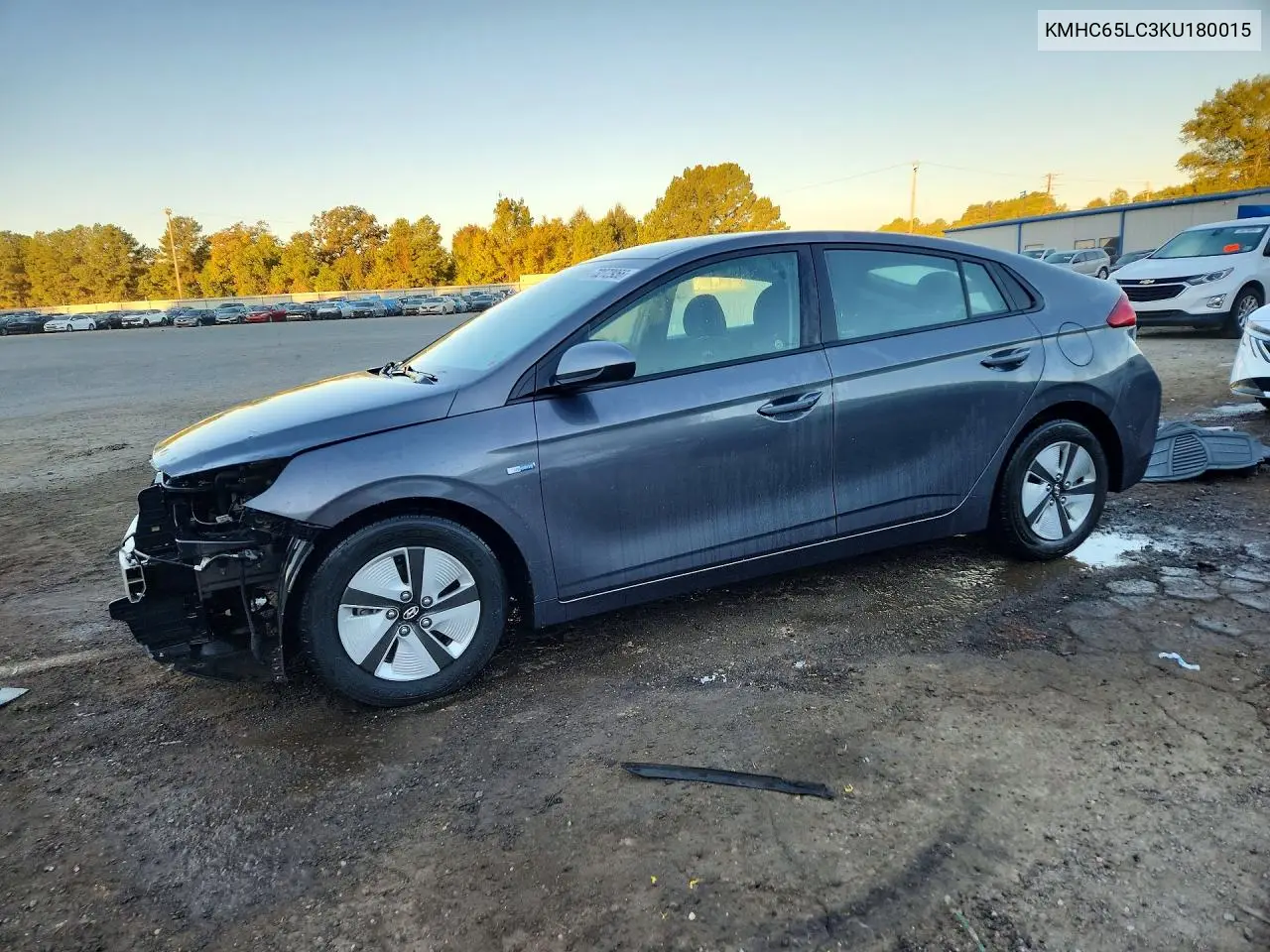 HYUNDAI IONIQ 2019, VIN KMHC65LC3KU180015