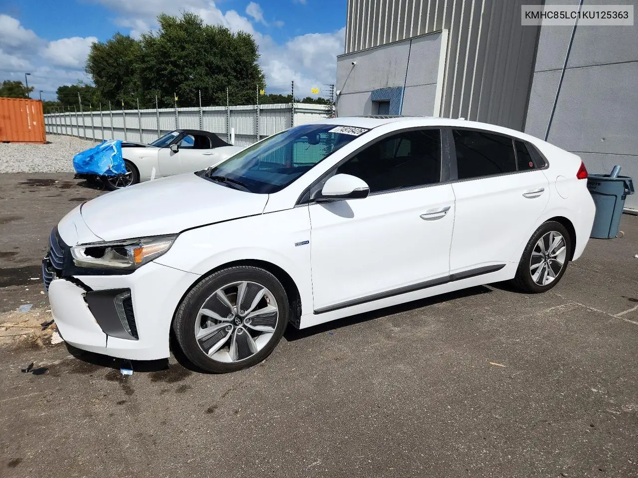 HYUNDAI IONIQ 2019, VIN KMHC85LC1KU125363