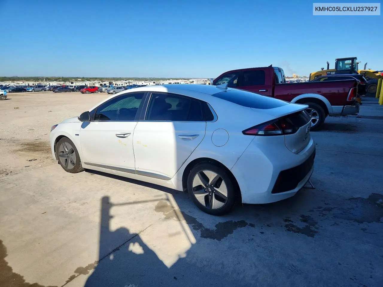 2020 HYUNDAI IONIQ VIN KMHC05LCXLU237927 — фото 2