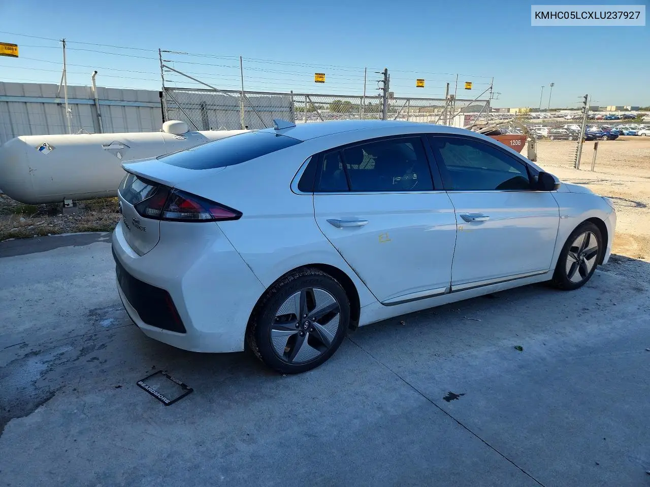 2020 HYUNDAI IONIQ VIN KMHC05LCXLU237927 — фото 3