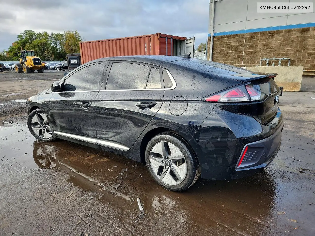 2020 HYUNDAI IONIQ VIN KMHC85LC6LU242292 — фото 2